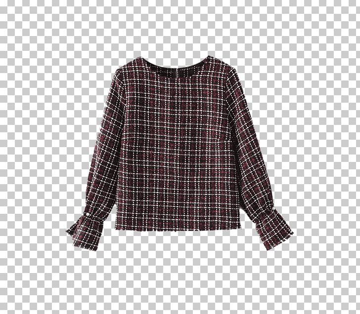 Tartan T-shirt Sleeve Top Tweed PNG, Clipart, Black, Blouse, Cap, Clothing, Collar Free PNG Download