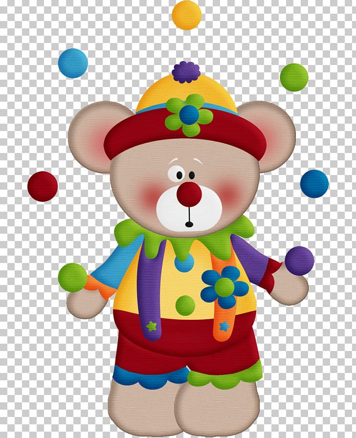Clown Bear Circus Drawing PNG, Clipart, Art, Baby Toys, Bear, Carnival, Christmas Free PNG Download
