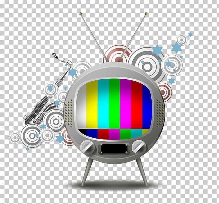 Television Saxophone PNG, Clipart, Circle, Color Television, Creative, Download, Drawing Free PNG Download