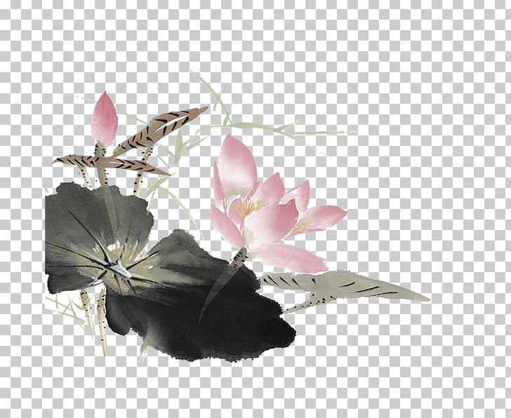 Nelumbo Nucifera PNG, Clipart, Branch, Chinese Calligraphy, Chinese Style, Encapsulated Postscript, Flower Free PNG Download