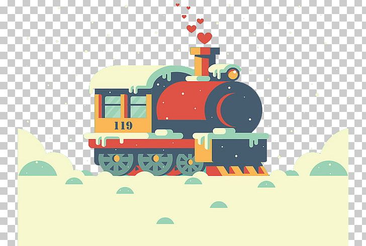 Train Graphic Design Illustration PNG, Clipart, Art, Cartoon, Cartoon Illustration, Designer, Digital Painting Free PNG Download