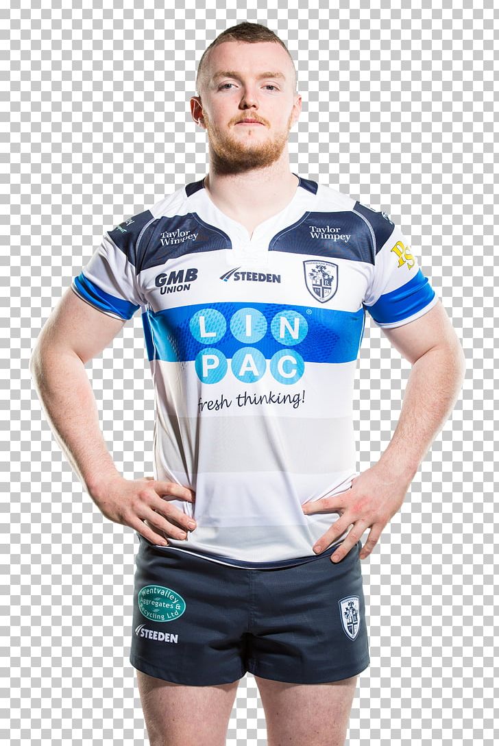 Connor Farrell Featherstone Rovers Jersey Rugby League PNG, Clipart, Clothing, Electric Blue, Endurance Sports, Featherstone Rovers, Ian Clark Free PNG Download