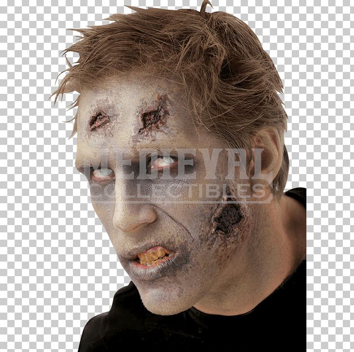 Costume The Walking Dead Prosthesis Color Mask PNG, Clipart, Cheek, Chin, Closeup, Color, Cosplay Free PNG Download