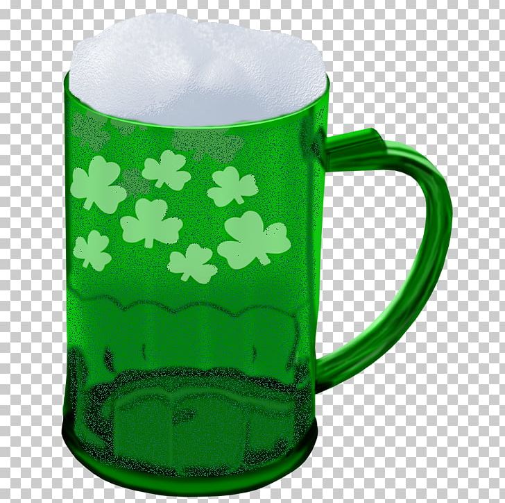 Beer Saint Patrick's Day PNG, Clipart, Beer, Beer Glasses, Clover, Cup, Drinkware Free PNG Download