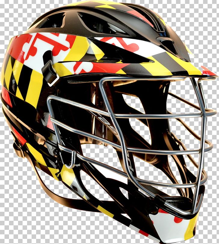 Lacrosse Helmet Maryland Terrapins Men's Lacrosse Goaltender Mask Maryland Terrapins Women's Lacrosse Bicycle Helmets PNG, Clipart,  Free PNG Download