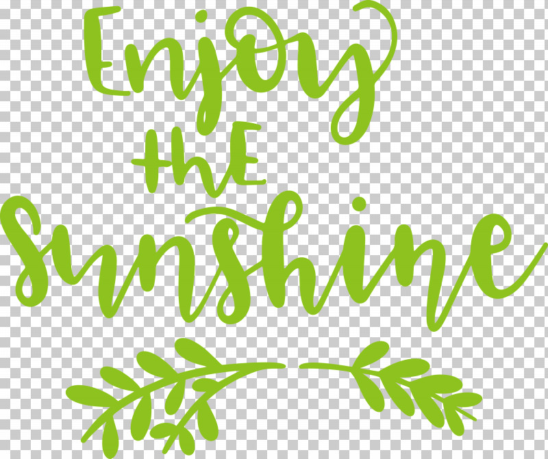 Sunshine Enjoy The Sunshine PNG, Clipart, Biology, Flower, Geometry, Leaf, Line Free PNG Download