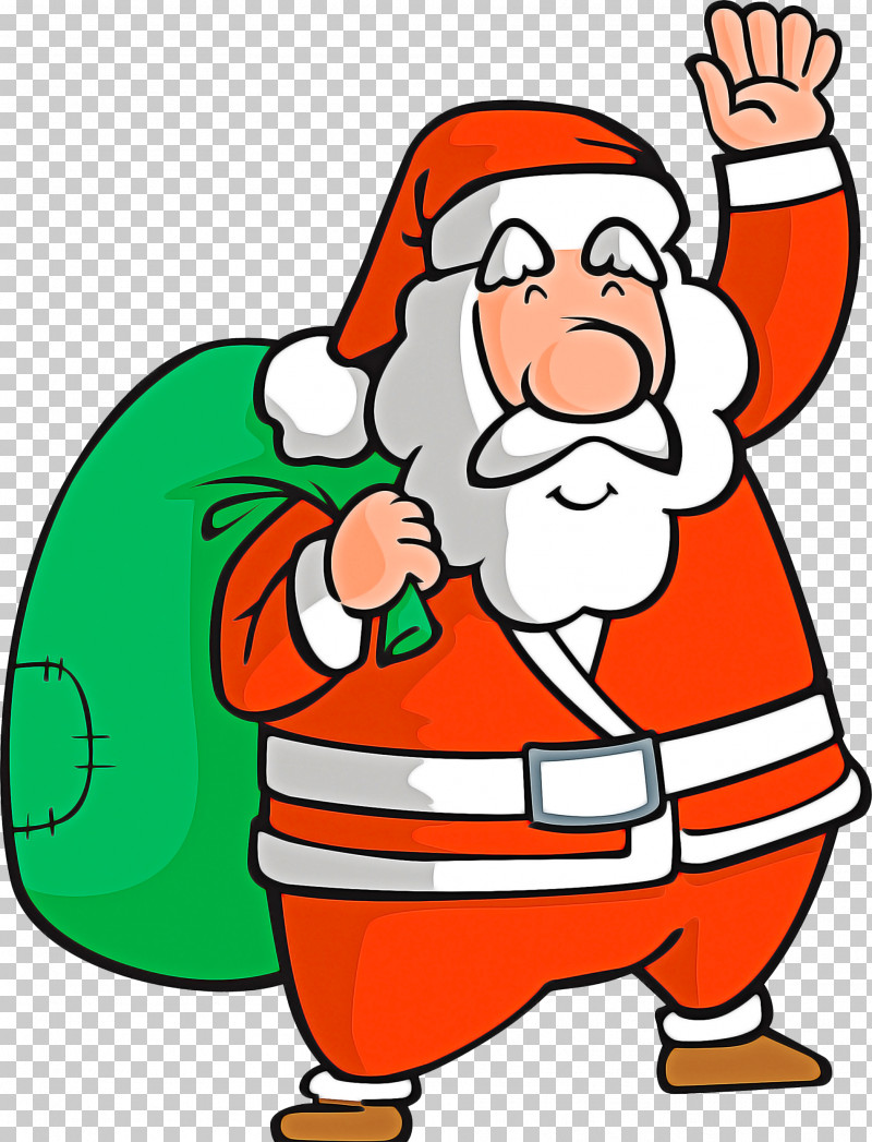 Santa Claus PNG, Clipart, Cartoon, Finger, Happy, Pleased, Santa Claus Free PNG Download