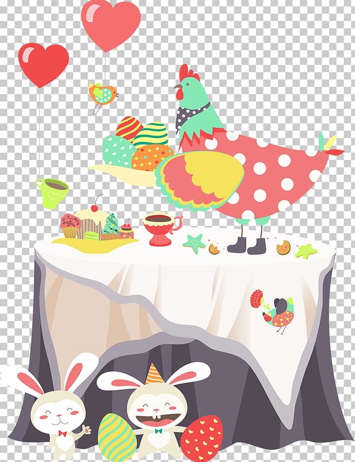 Chicken Easter Egg PNG, Clipart, Animals, Art, Artwork, Cake, Chicken Free PNG Download