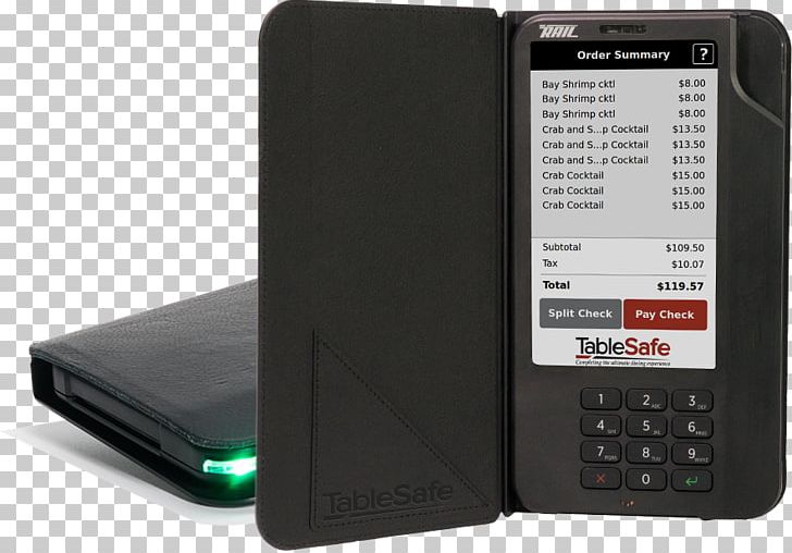 TableSafe Rail Transport Point Of Sale Payment Hospitality Industry PNG, Clipart, Communication Device, Electronics, Electronics, Emv, Feature Phone Free PNG Download