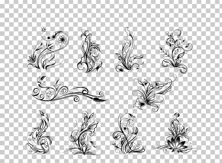 Visual Arts Ornamental Plant PNG, Clipart, Art, Artwork, Black And White, Body Jewelry, Brush Free PNG Download