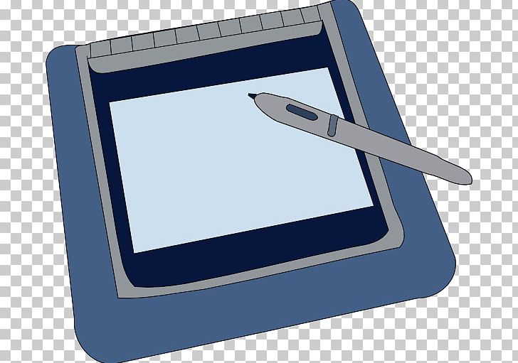 Tablet Computers Digital Writing & Graphics Tablets PNG, Clipart, Angle, Blue, Cliparts Pc, Computer Accessory, Computer Icon Free PNG Download