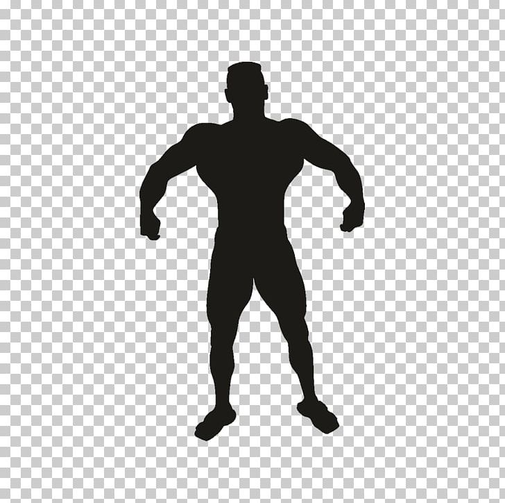 Vitruvian Man Fitness Centre Silhouette PNG, Clipart, Animals, Arm, Black, Exercise, Fictional Character Free PNG Download