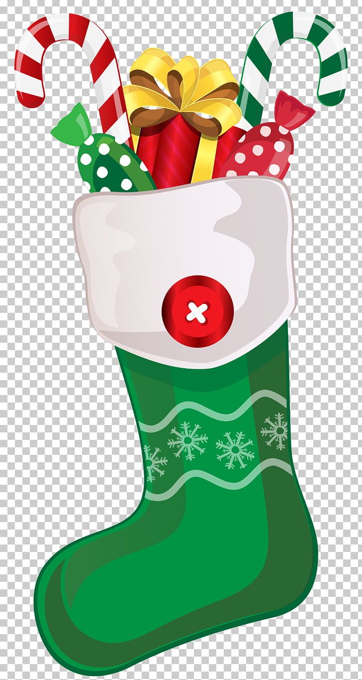 Candy Cane Christmas Stocking PNG, Clipart, Candy Cane, Christmas, Christmas Decoration, Christmas Green Cliparts, Christmas Ornament Free PNG Download