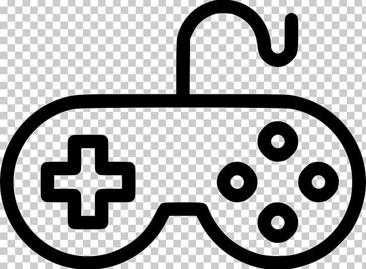 Joystick Game Controllers Gamepad Computer Icons PNG, Clipart, Area, Black And White, Cdr, Computer Icons, Controller Free PNG Download