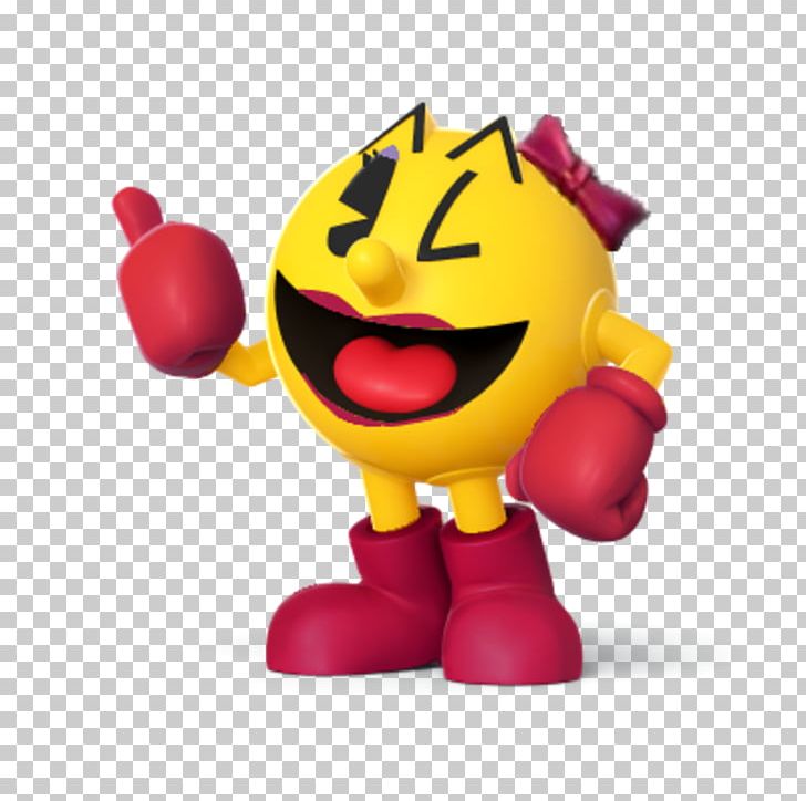 Ms. Pac-Man Super Smash Bros. For Nintendo 3DS And Wii U Pac-Man & Galaga Dimensions Super Pac-Man PNG, Clipart, Arcade Game, Baby Pacman, Figurine, Game, Gaming Free PNG Download