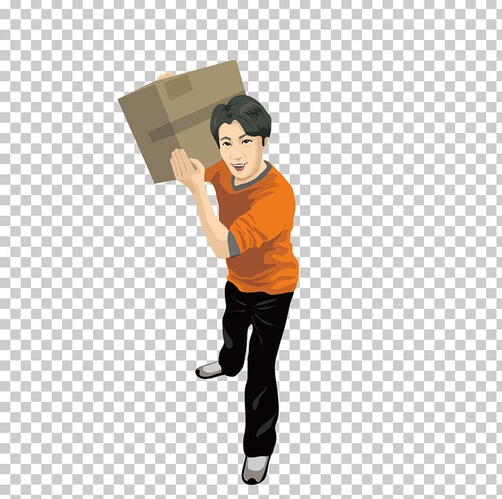 Porter Laborer Man Illustration PNG, Clipart, Animation, Cartoon, City, City Distribution, City Vector Free PNG Download