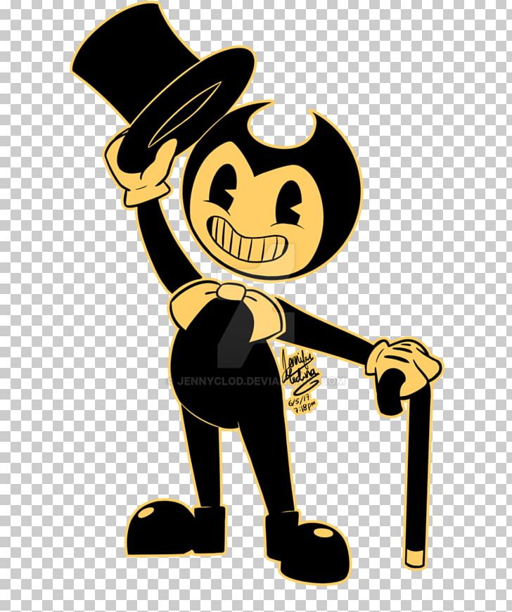 Bendy And The Ink Machine Drawing Hat Headgear TheMeatly Games PNG, Clipart, 2017, Batim Bendy, Bendy And The Ink Machine, Cartoon, Cowboy Free PNG Download