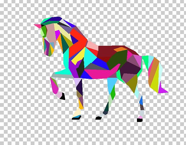 Mustang Pony Dressage PNG, Clipart, Animal Figure, Art, Colorful, Digital Art, Drawing Free PNG Download