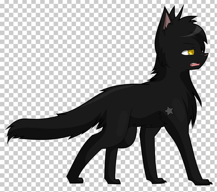 Warriors Into The Wild Cat Nightstar SkyClan's Destiny PNG, Clipart, Animals, Art, Black, Carnivoran, Cat Like Mammal Free PNG Download