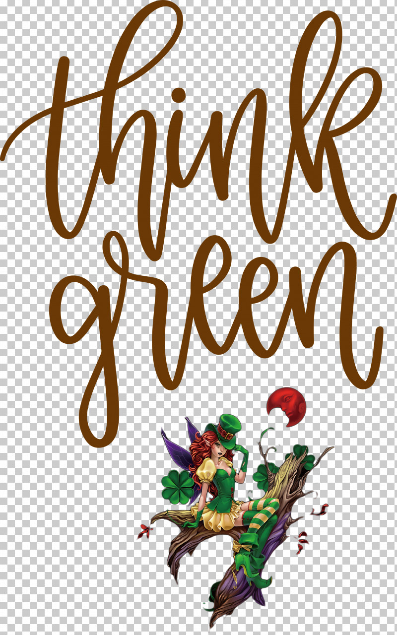 Think Green St Patricks Day Saint Patrick PNG, Clipart, Cartoon, Character, Christmas Day, Fairy, Flower Free PNG Download