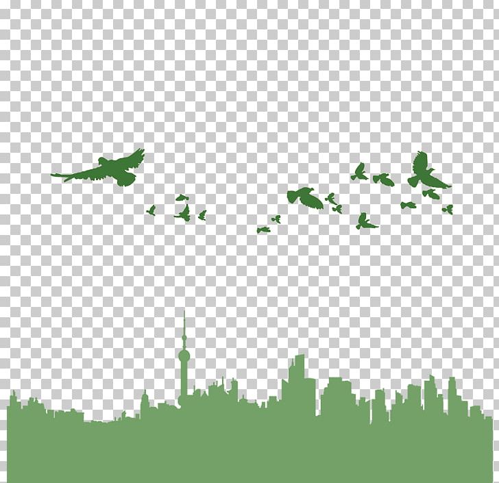 Bozhou Green Poster PNG, Clipart, Bird, Birds, Bozhou, City, City Silhouette Free PNG Download