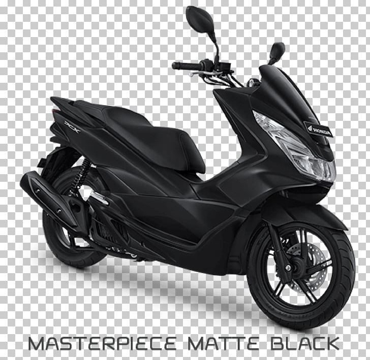 Honda PCX Motorcycle PT Astra Honda Motor ヤマハ・NMAX PNG, Clipart, 2017, 2018, Automotive Design, Automotive Wheel System, Black Free PNG Download
