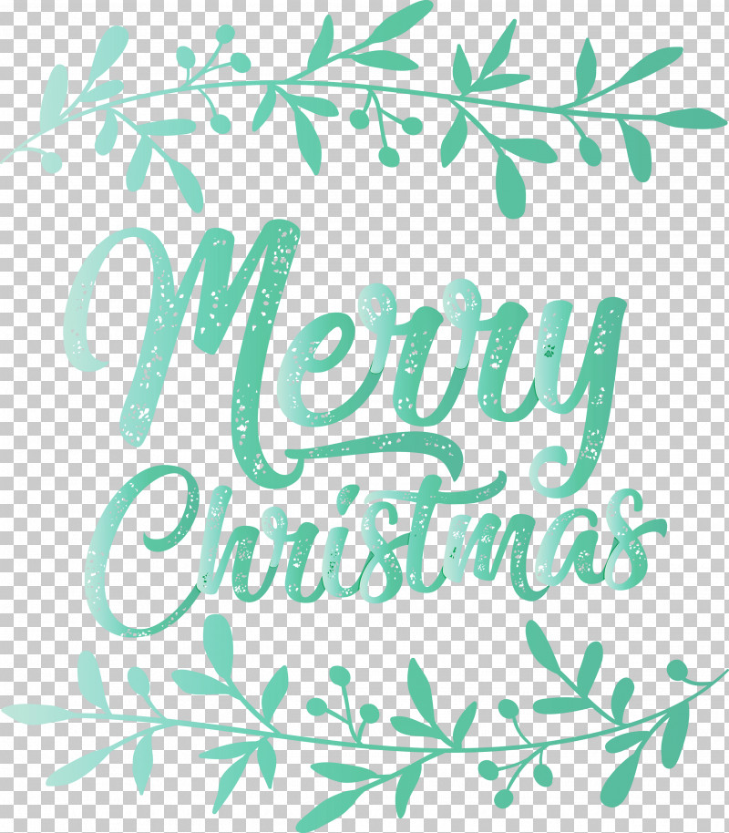 Merry Christmas PNG, Clipart, Biology, Branching, Calligraphy, Green, Leaf Free PNG Download
