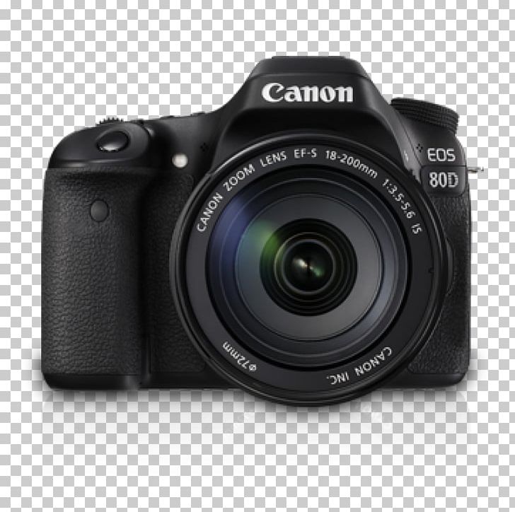 Canon EOS 80D Canon EF-S 18–55mm Lens Canon EOS 77D Digital SLR PNG, Clipart, Active Pixel Sensor, Camera Lens, Canon, Canon , Canon Eos Free PNG Download