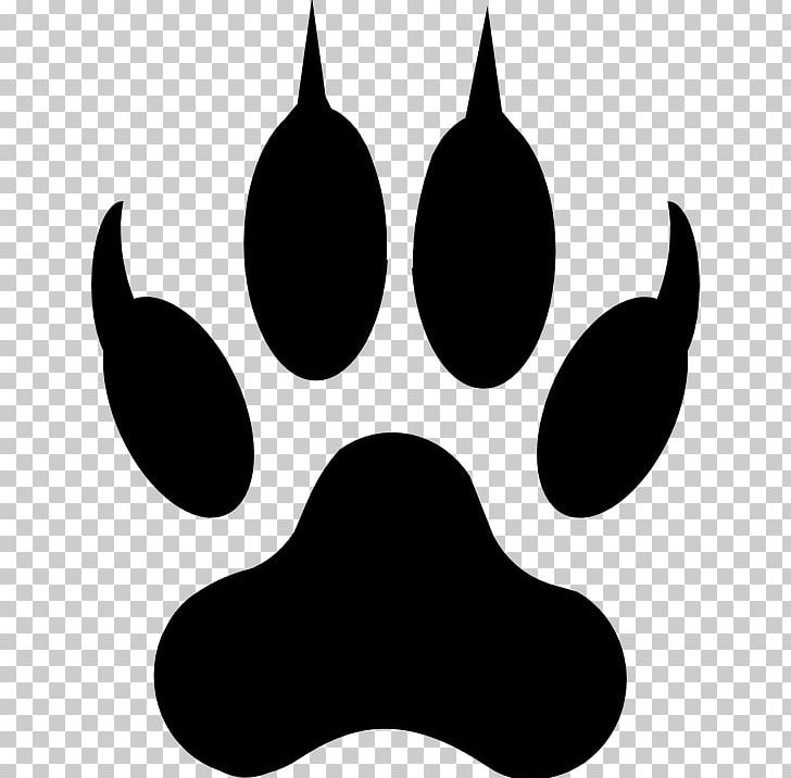 Gray Wolf Paw Computer Icons PNG, Clipart, Animal, Animal Track, Black, Black And White, Cat Free PNG Download