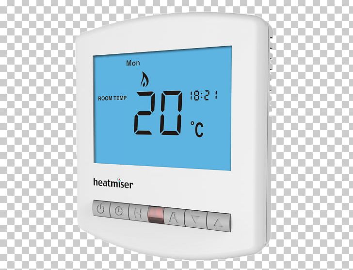Programmable Thermostat Underfloor Heating Room Thermostat Central Heating PNG, Clipart, Boiler, Central Heating, Control System, Electricity, Electronics Free PNG Download