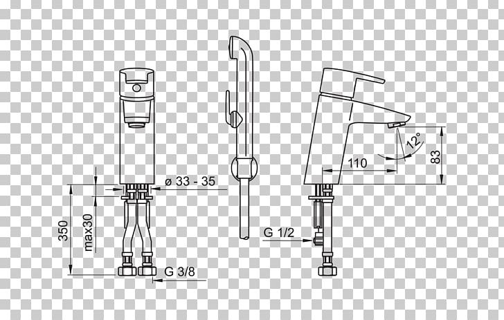 Bateria Umywalkowa Bidetta Oras Cubista 2808F Drawing Hansgrohe Metropol E Basin Mixer Small Chrome HG14072000 Cubism PNG, Clipart, Angle, Bateria Umywalkowa, Black And White, Cubism, Diagram Free PNG Download