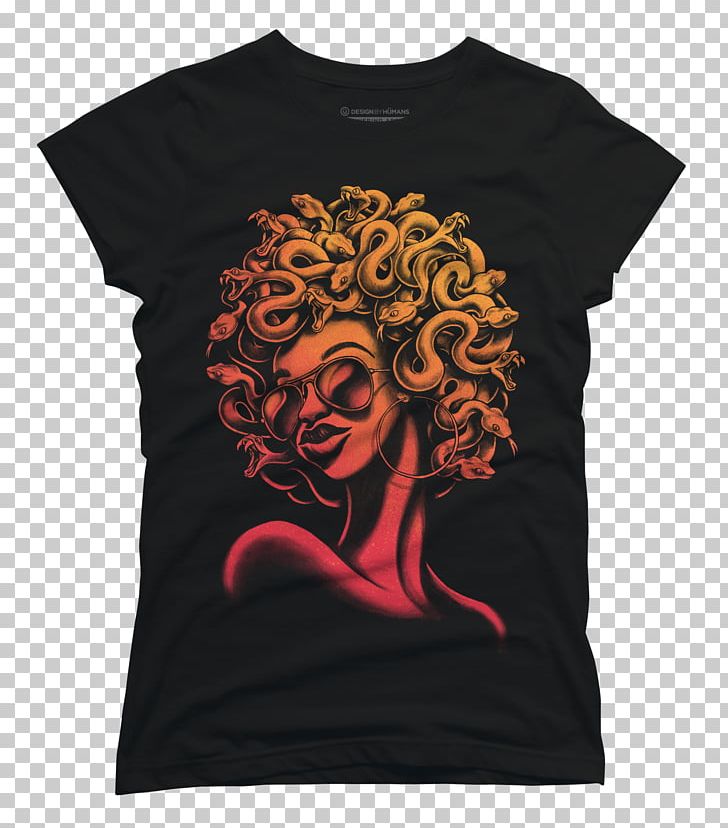Long-sleeved T-shirt Medusa Clothing PNG, Clipart, Active Shirt, Black, Clothing, Designer, Fashion Free PNG Download