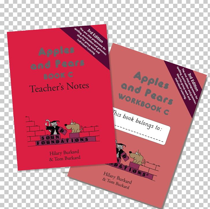 Apples And Pears: Workbook PT Apples And Pears: Teacher's Notes Bk Flyer Brochure PNG, Clipart,  Free PNG Download
