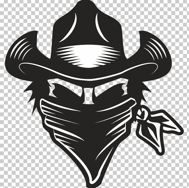 Cowboy Decal PNG, Clipart, American Frontier, Bandit, Black And White, Bumper Sticker, Clip Art Free PNG Download