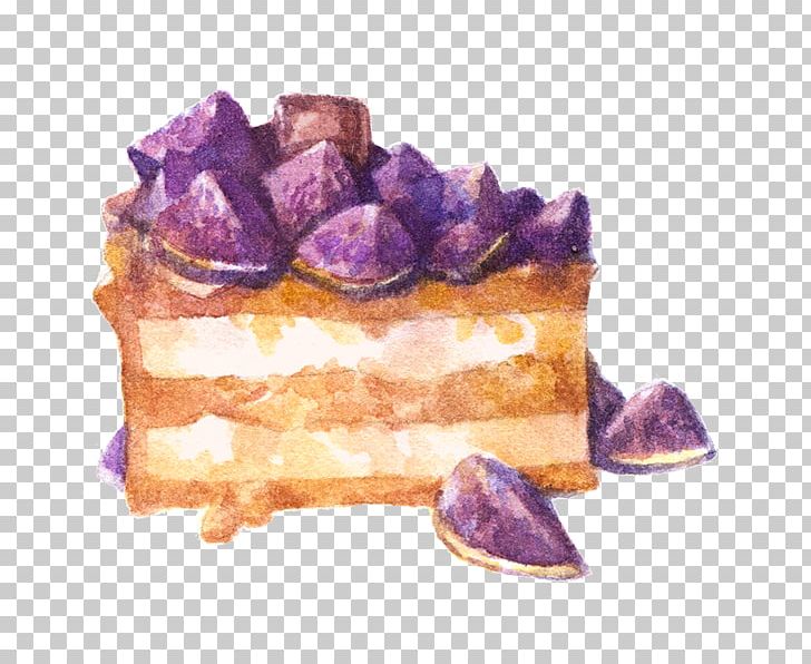Paper Cupcake Sticker Watercolor Painting Drawing PNG, Clipart, Amethyst, Art, Cake, Cupcake, Dessert Free PNG Download
