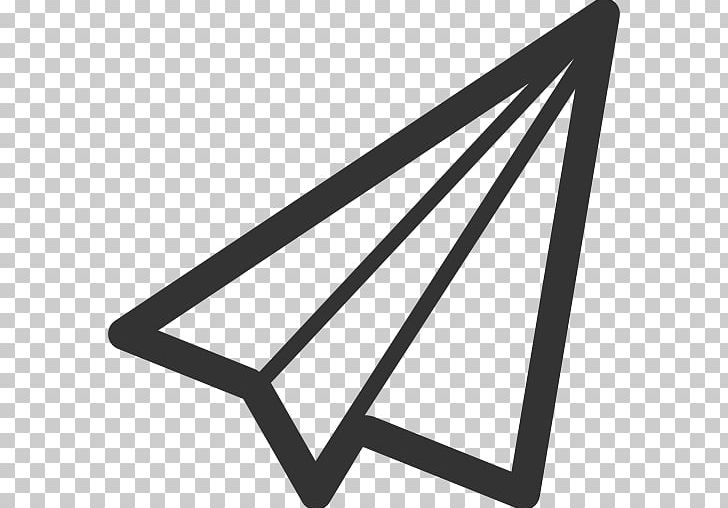 Paper Plane Airplane Computer Icons PNG, Clipart, Airplane, Angle, Black And White, Computer Icons, Download Free PNG Download