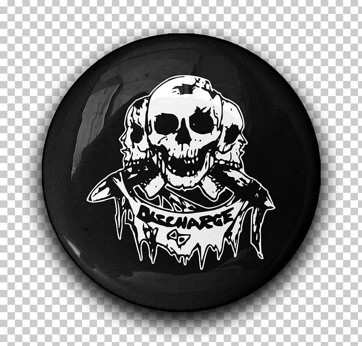 T-shirt Discharge Punk Rock Metal Punk Hardcore Punk PNG, Clipart, Badge, Black And White, Bone, Button, Clothing Free PNG Download