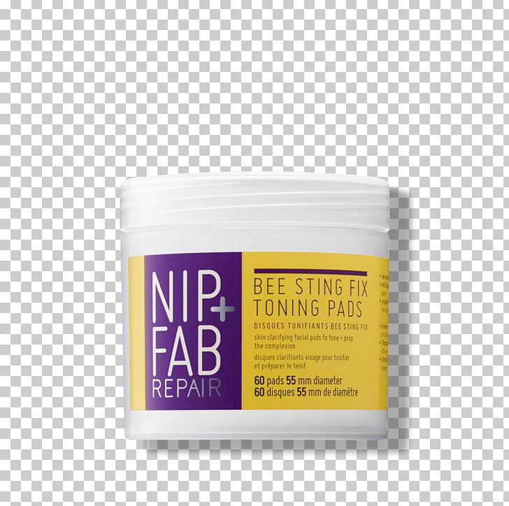 Bee Sting Nip + Fab Glycolic Fix Scrub Toner NIP+FAB Glycolic Fix Night Pads Extreme 60pk PNG, Clipart,  Free PNG Download