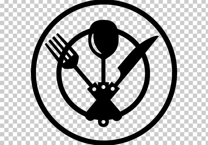 Computer Icons Cutlery Kitchen PNG, Clipart, Black, Black And White, Cdr, Circle, Computer Icons Free PNG Download
