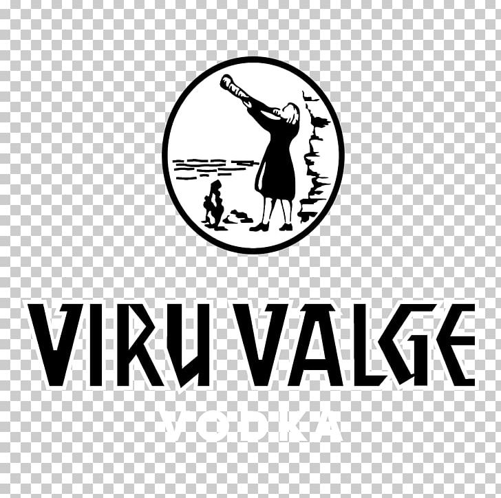 Logo Viru Valge White Vodka Graphics PNG, Clipart, Area, Artwork, Black, Black And White, Brand Free PNG Download