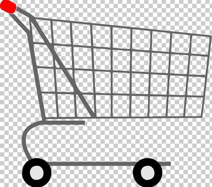 Shopping Cart PNG, Clipart, Angle, Area, Basket, Black And White, Cart Free PNG Download