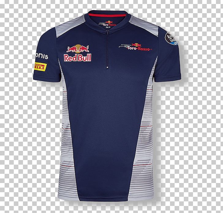 T-shirt Scuderia Toro Rosso Scuderia Ferrari Hoodie Formula 1 PNG, Clipart, Active Shirt, Brand, Clothing, Collar, Cut And Sew Free PNG Download