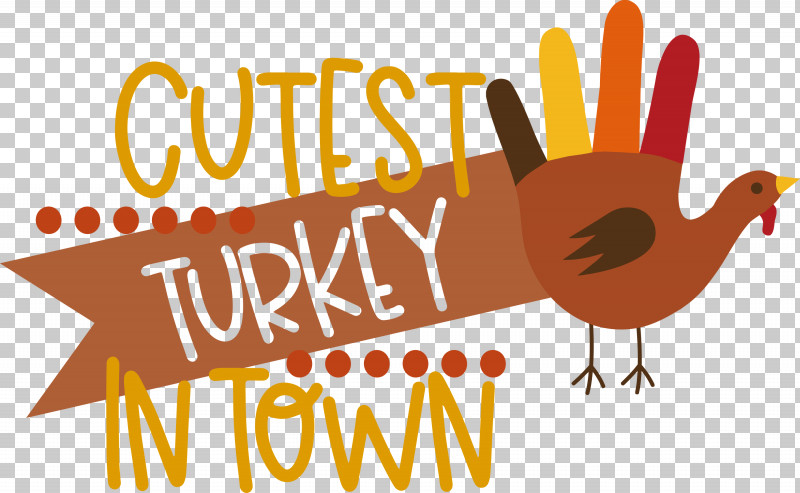 Cutest Turkey Thanksgiving Turkey PNG, Clipart, Beak, Biology, Chicken, Landfowl, Logo Free PNG Download