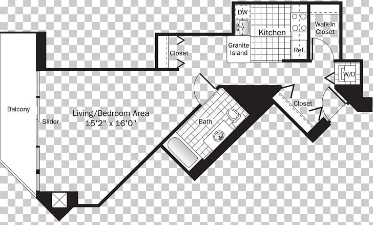 Grand Plaza I Floor Plan Studio Apartment Bedroom PNG, Clipart,  Free PNG Download