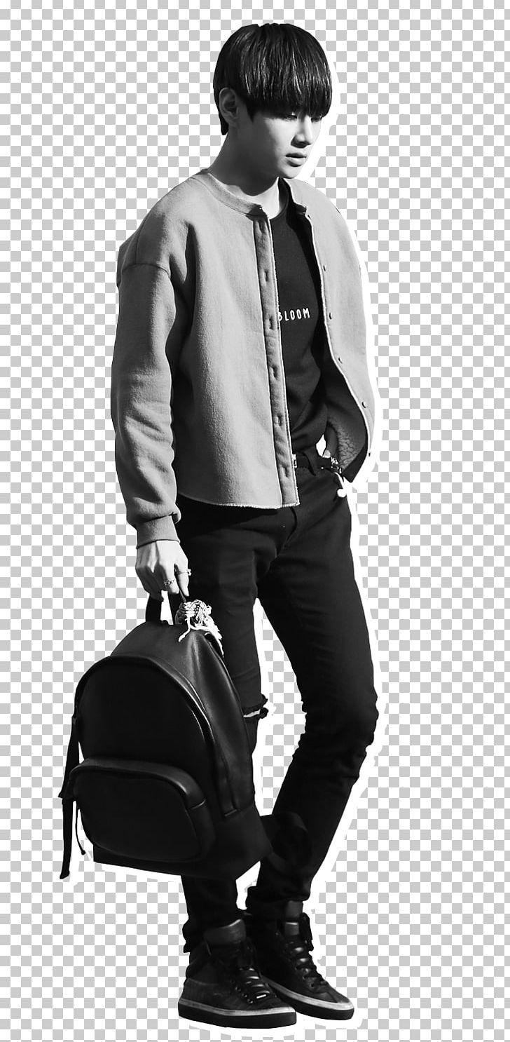 Kim Taehyung BTS K-pop EXO Photography PNG, Clipart, 2ne1, Bag, Black And White, Bts, Exo Free PNG Download