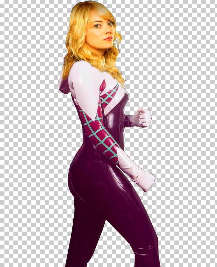 gwen stacy amazing spider man 2 outfits