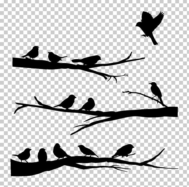 Wall Decal Sticker Bird PNG, Clipart, Animals, Artwork, Beak, Bird, Black Free PNG Download