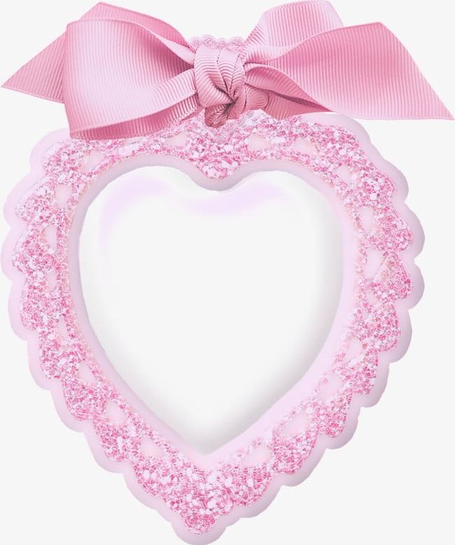 Pink Ribbon Heart Frame PNG, Clipart, Backgrounds, Birthday, Bow, Celebration, Decoration Free PNG Download