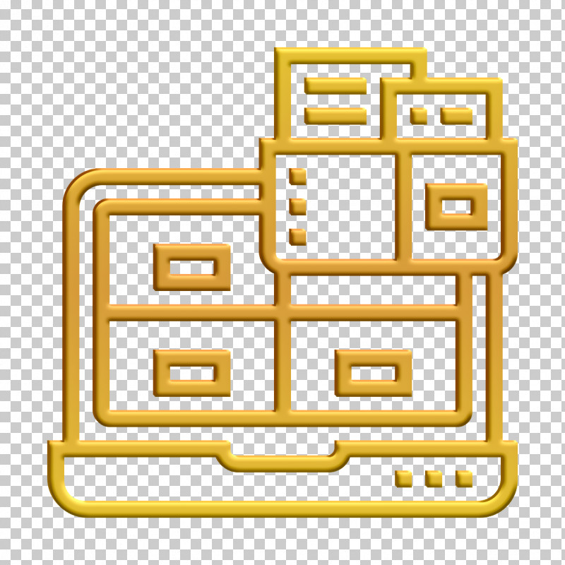 Laptop Icon Business Essential Icon Files And Folders Icon PNG, Clipart, Business Essential Icon, Files And Folders Icon, Laptop Icon, Line, Yellow Free PNG Download