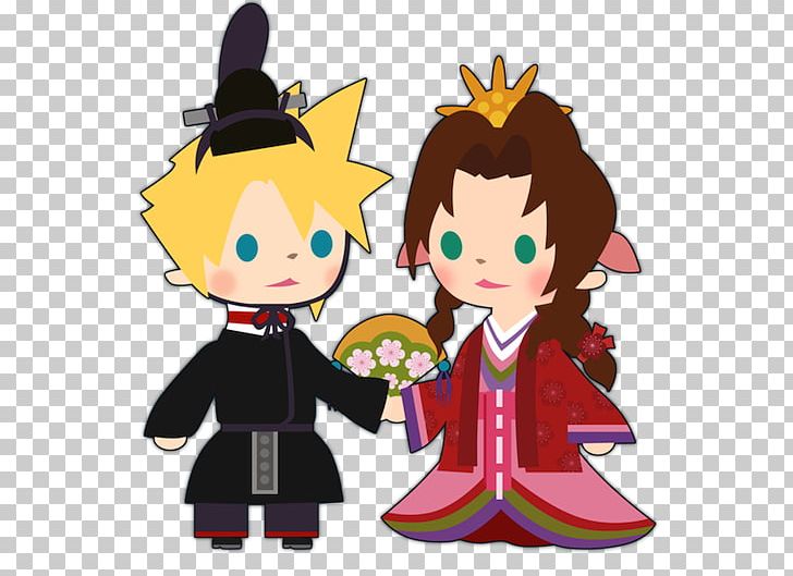 Final Fantasy VII Final Fantasy Airborne Brigade Aerith Gainsborough Cloud Strife Sephiroth PNG, Clipart, Aerith Gainsborough, Art, Boy, Cartoon, Child Free PNG Download